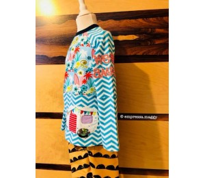 Stickserie - Camping incl. Anhänger & ITH Tasche & Wimpel